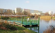 Nowy pomost na Stawach Brustmana