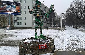 UFO wylądowało na Bródnie