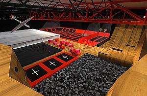 Przy Wale Miedzeszyńskim powstaje Park Trampolin