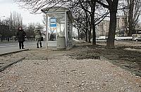 Nowy bubel rowerowy stolicy. Przystanek na drodze ścieżki