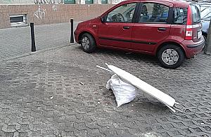 Miejsce parkingowe sprywatyzowane!