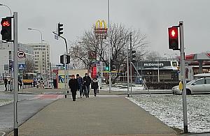 Przejścia tylko dla pieszych-sprinterów