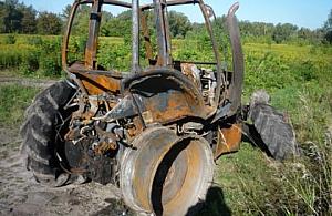 Co zaśmieca Wawer? Choćby traktor...