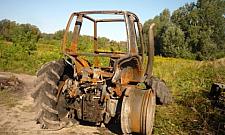 Co zaśmieca Wawer? Choćby traktor...