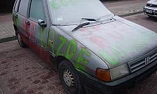 Kto zapomniał zabrać auto z Myszkowskiej?