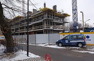 Nowy blok powstaje przy Ogińskiego