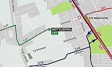 Skrzyżowanie Mrówczej ze Zwoleńską zamknięte