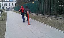 Czerwona łódź podwodna na Prostej?
