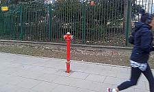 Czerwona łódź podwodna na Prostej?