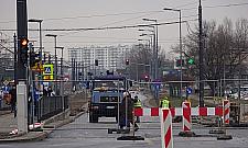 Po zimowej przerwie ruszyły prace na Powstańców Śląskich