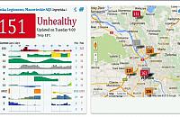 Powietrze w Legionowie nie nadaje się do oddychania