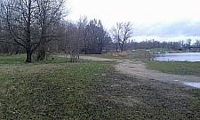 Plaża i siatkówka nad Kanałem Żerańskim