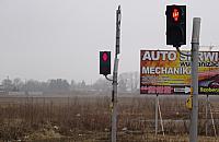 Lazurowa przy Człuchowskiej: dla pieszych non-stop czerwone