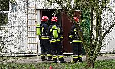 Akcja strażaków w Top Markecie na Legendy