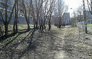 A gdyby tak... skwerek przy Tesco?