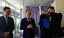 Bielańska elita sportu na śniadaniu u burmistrzów