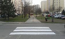 Po co ta zebra w strefie zamieszkania przy Andersena?