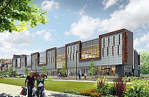 Galeria Łodygowa już w budowie