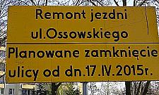 Handlowa gładka jak stół. Teraz czas na Ossowskiego