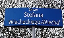 Skwer Wiecha w oku Wielkiego Brata