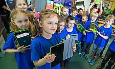 Tablety zamiast książek? Dla pierwszoklasistów na Bemowie