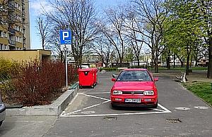 Ułatwienia dla inwalidów na Bródnie