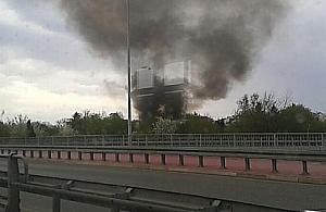 Paliło się na Bemowie, dymiło na Radiowie