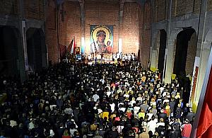 Święty obraz w parafii św. Łukasza na Górcach