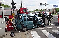 Śmiertelny wypadek na skrzyżowaniu Rudnickiego i Maczka