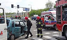 Śmiertelny wypadek na skrzyżowaniu Rudnickiego i Maczka