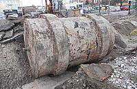 Dziwne znalezisko na budowie tunelu. Co to?