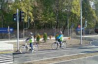 Dwa ronda i światła - zbudują miasteczko ruchu drogowego