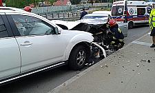 Wypadek w Płudach, wiadukt był nieprzejezdny