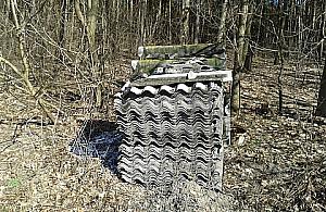 Tak się utylizuje azbest na Białołęce