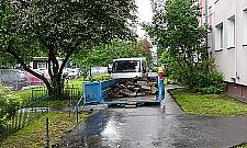 Kują asfaltowe chodniki na Bródnie. "Koniec komuny"