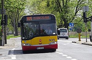 Czy 105 wróci na Boernerowo? ZTM: Za 10 lat