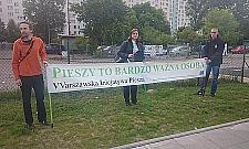 Znicze w al. Reymonta. "To jest autostrada"