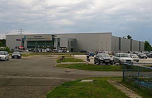 Targi paraliżują ruch w Marysinie