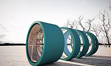 "Maszyna czasu" stanie przed muzeum