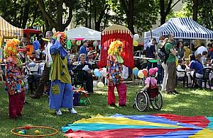 Ulica Integracyjna - impreza na Woli