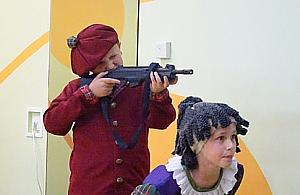 Szkolny teatr na Dzień Mamy