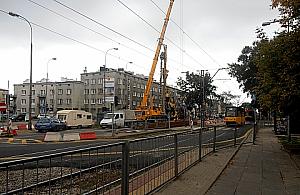 Koniec z rondem na Marymonckiej - wraca "normalne" skrzyżowanie