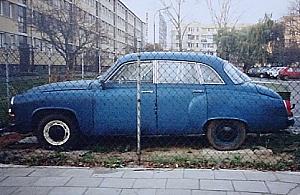 Wspomnienie o niebieskim wartburgu z Chodeckiej