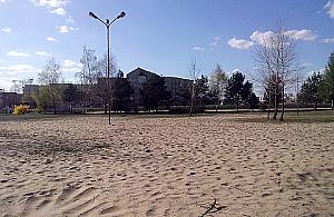 Kto pamięta karuzele i huśtawki przy Oławskiej?