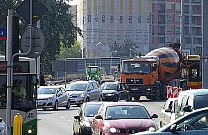 Przekleństwo korków na Marymoncie