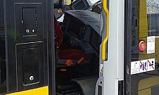 Wypadek na Tarchominie. Rozbite dwa tramwaje