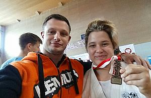 Judoczka z Białołęki na podium