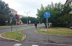 Bubel pieszo-rowerowy w al. Reymonta