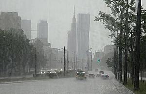 Burza na Bemowie, oberwanie chmury na Woli