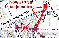 Prawie 3300 podpisów za metrem przy Trasie Toruńskiej